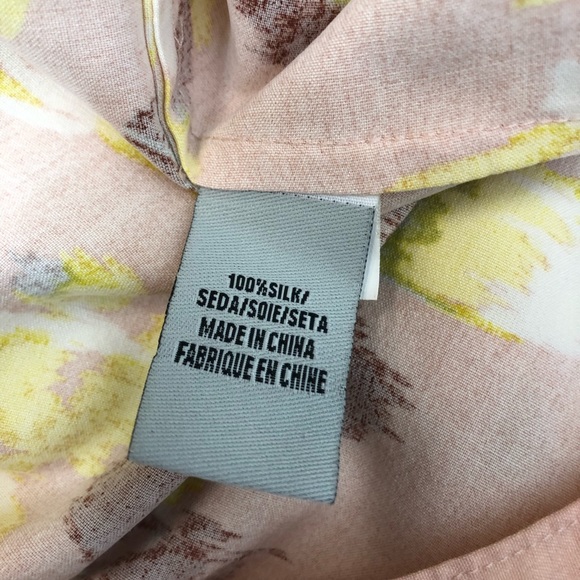 100% Silk Ruffled Sundress - Picture 4 of 5